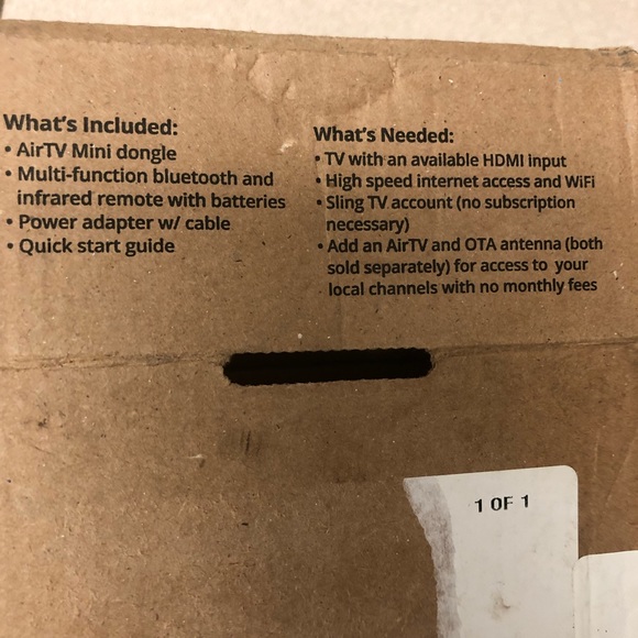 AirTV Mini Sling TV Device New in Box Unused - Picture 6 of 9